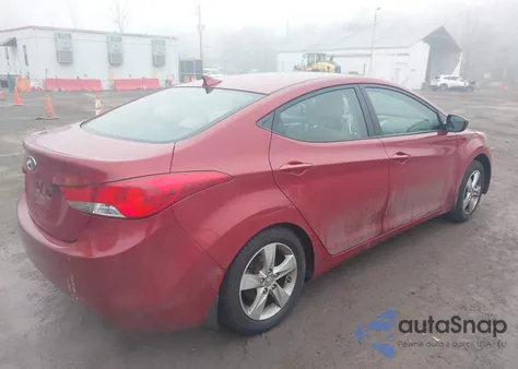 2012 Hyundai Elantra Gls (Ulsan Plant) from USA, damaged, VIN KMHDH4AE8CU445798